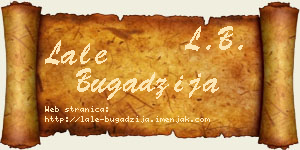 Lale Bugadžija vizit kartica